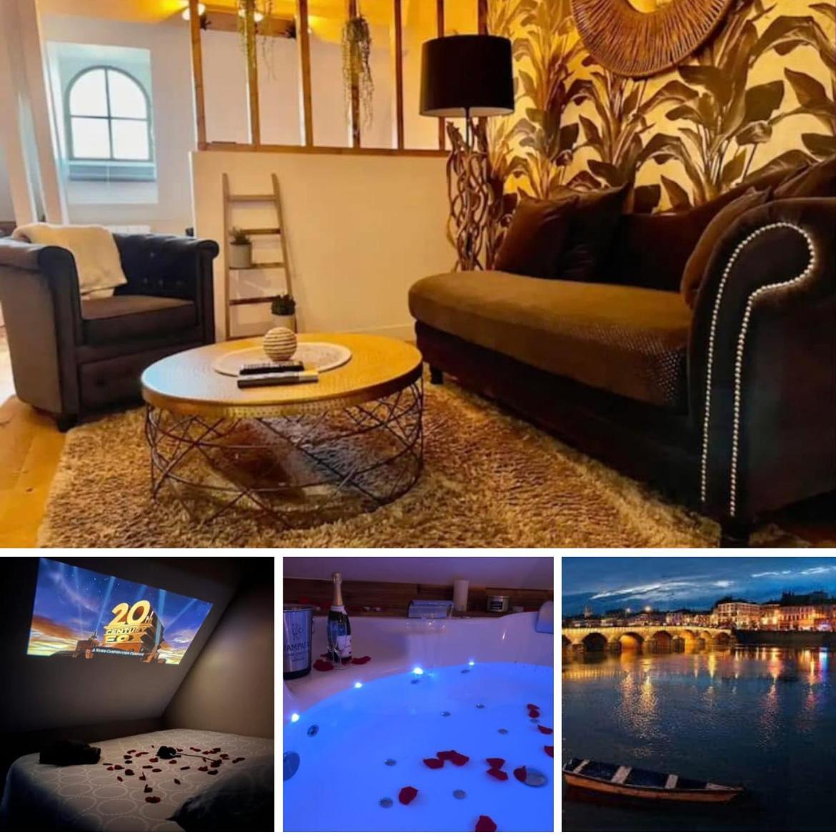 Sejour Detente Au Coeur De Macon Spa,Cine,Bouteille Offerte Ngoại thất bức ảnh